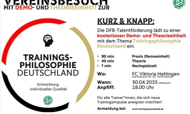 DFB-Mobil für Vereine zu Gast beim FC