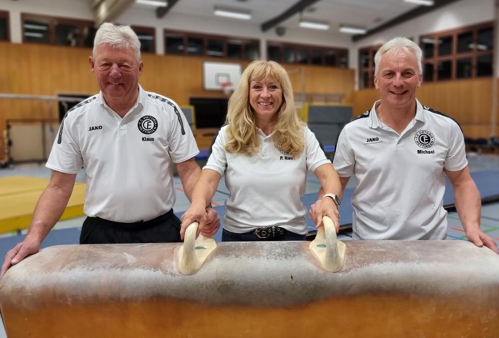 Drei Hettinger „Vorturner“: Klaus Müller, Petra Ries und Michael Schmelcher beleuchten im RNZ-Interview die große Bandbreite der Aktivitäten der Turnabteilung des FC Viktoria.